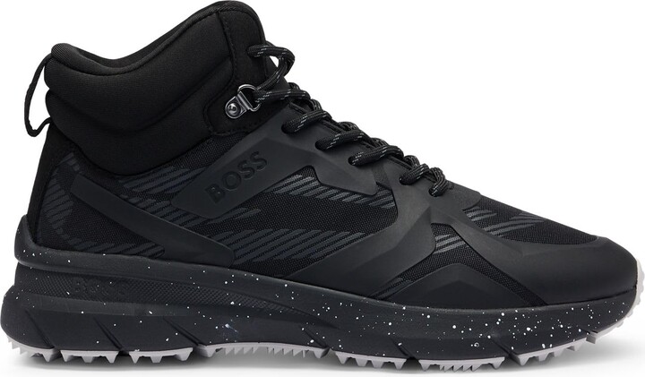 Monogram Hugo Boss Hiking Inspired Trainers Women's Run Spin Ultra