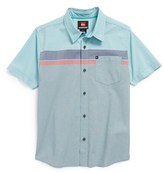 Thumbnail for your product : Quiksilver 'Pirate Island' Woven Short Sleeve Sport Shirt (Big Boys)