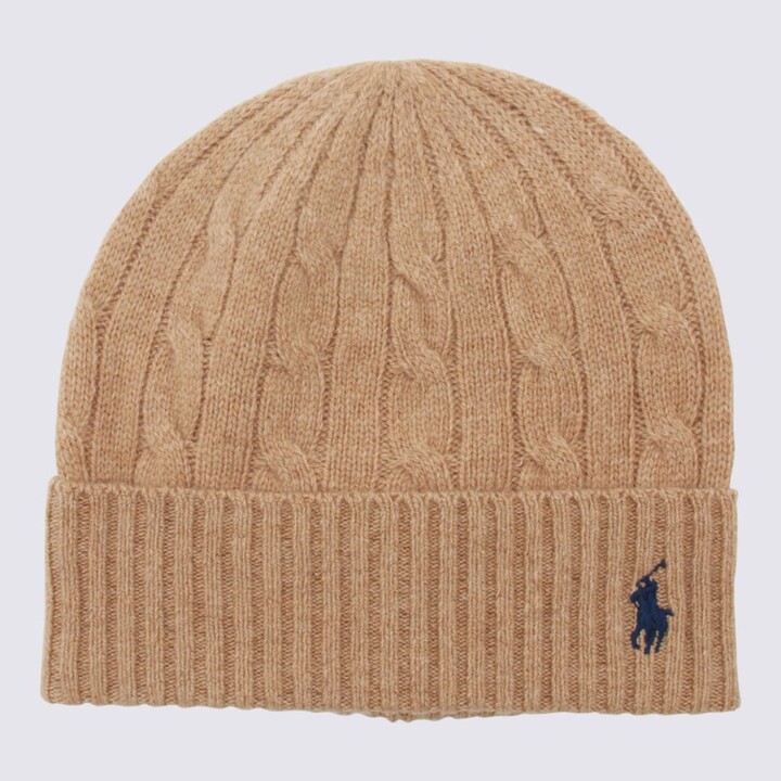 Ralph Lauren Camel Wool Hat