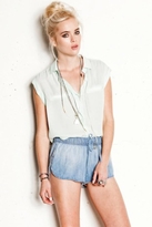 Thumbnail for your product : Rails Dani Track Shorts in Vintage Denim