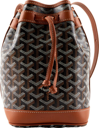 Goyard Leather handbag - ShopStyle Shoulder Bags