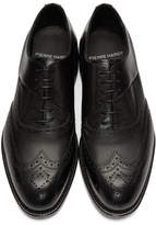 Thumbnail for your product : Pierre Hardy Black Twin Perforated Oxfords