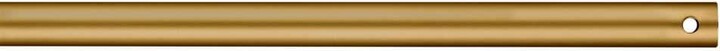 Generation Lighting 36 in. Burnished Brass Extension Downrod, 1/2 in. Inside Diameter