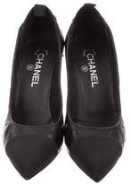 Thumbnail for your product : Chanel Cap-Toe Quilted Pumps