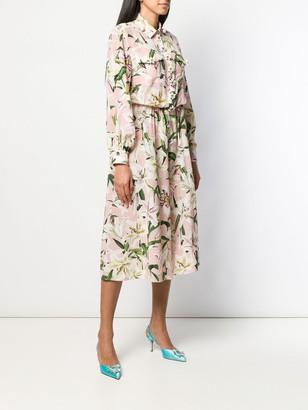 Dolce & Gabbana Lily Print Jumpsuit