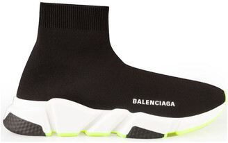 Balenciaga Triple S Unisex Sneakers - Zwart/Groen/Wit @ SneakerStad