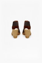 Thumbnail for your product : French Connection Avery Leather Espadrille Wedges