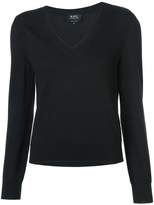 Thumbnail for your product : A.P.C. knitted V-neck top
