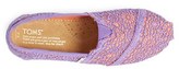Thumbnail for your product : Toms 'Classic - Crochet' Slip-On (Toddler, Little Kid & Big Kid)