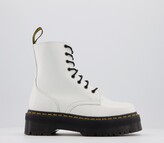 Thumbnail for your product : Dr. Martens Jadon 8 Eye Boots White