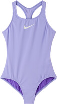 Thumbnail for your product : Nike Kids Purple Racer Back One-Piece Swimsuit