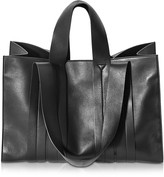 Thumbnail for your product : Corto Moltedo Costanza Beach Club Large Black Leather Tote
