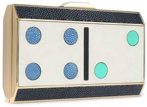 Anya Hindmarch Printed Leather Clutch