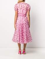 Thumbnail for your product : Dolce & Gabbana polka dot sheer dress