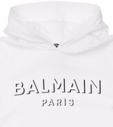 Thumbnail for your product : Balmain Printed Logo Cotton Sweatshirt