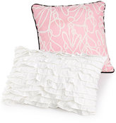 Thumbnail for your product : CLOSEOUT! Seventeen Midnight Pink Decorative Pillow Set