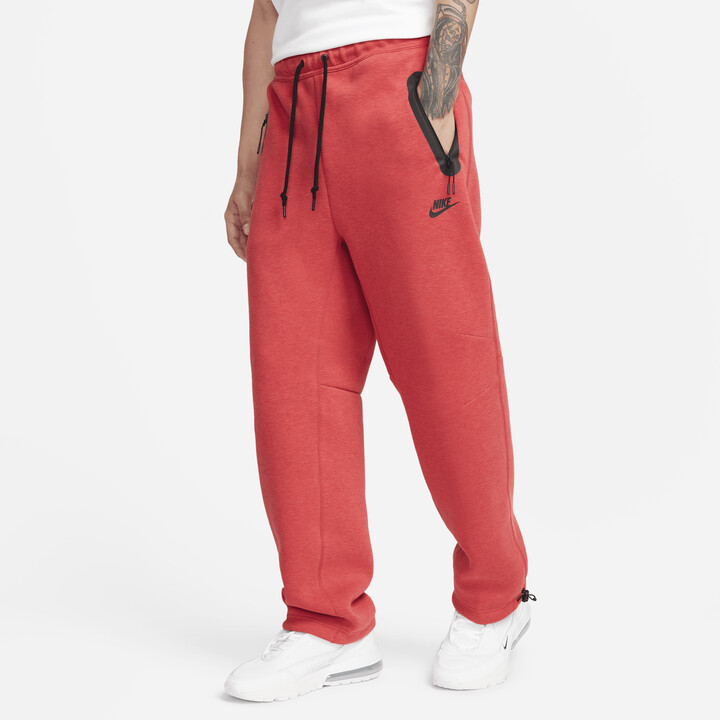mens red nike sweatpants