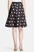 Thumbnail for your product : RED Valentino Polka Dot A-Line Skirt