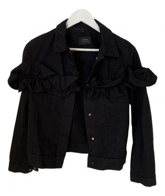 j brand black denim jacket