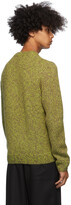 Thumbnail for your product : Dries Van Noten Green & Grey Marled Sweater
