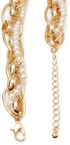 Thumbnail for your product : Forever 21 Remixed Pearlescent Necklace