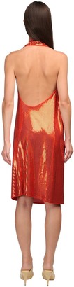 Bottega Veneta Mirrored Knit Jersey Knee-length Dress