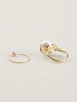 Thumbnail for your product : Wouters & Hendrix Gold pearl & ruby set of rings