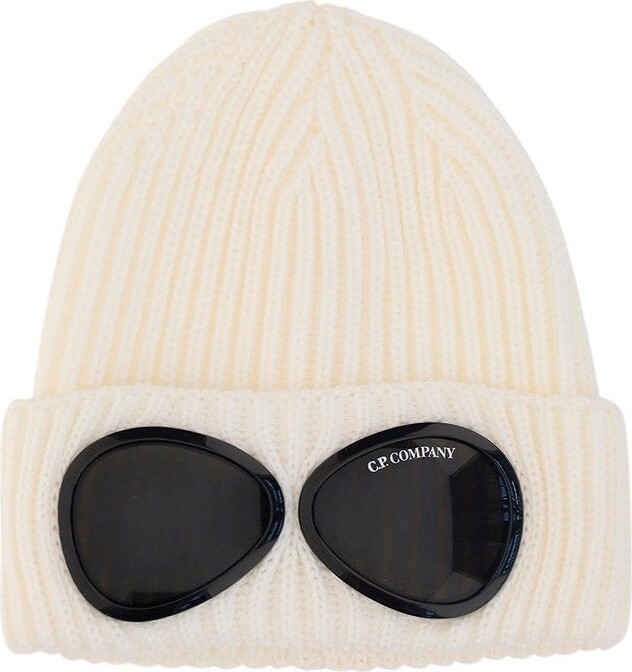C.P. Company Goggle-detail Turn-up Brim Beanie - ShopStyle Hats