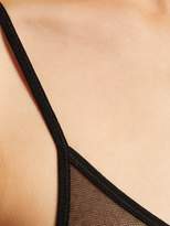 Thumbnail for your product : Onia Skin Tulle Soft Cup Bra - Womens - Black