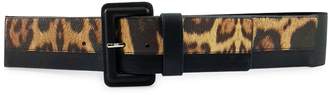 Fashion Focus Leopard-Print Medium Belt