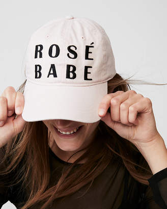 Express Rose Babe Baseball Hat