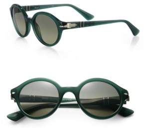 Persol Retro 50MM Round Sunglasses