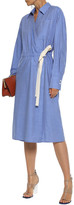 Thumbnail for your product : Jason Wu Cotton-chambray Wrap Dress