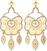 Thumbnail for your product : LK Designs Scalloped Cutout Earrings