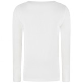 Thumbnail for your product : Ralph Lauren Ralph LaurenGirls White Long Sleeve Top