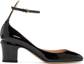 Valentino - Chaussures Mary Jane vernies noires
