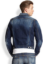 Thumbnail for your product : DSquared 1090 DSQUARED Distressed Denim Jacket