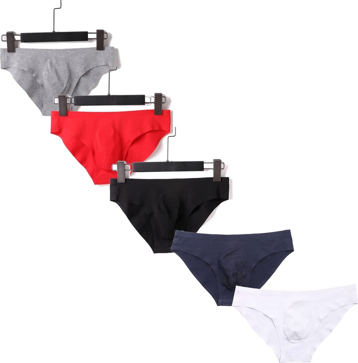 Faringoto Men's Colorful Underpants Hot Hips Up Transparent Jockstrap ...