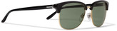 Thumbnail for your product : Gucci Square-Frame Metal and Acetate Sunglasses