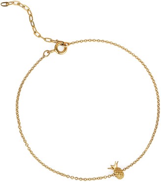 Pineapple Bracelet Gold Vermeil