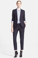 Thumbnail for your product : Band Of Outsiders Wool Twill Pinstripe Jacket