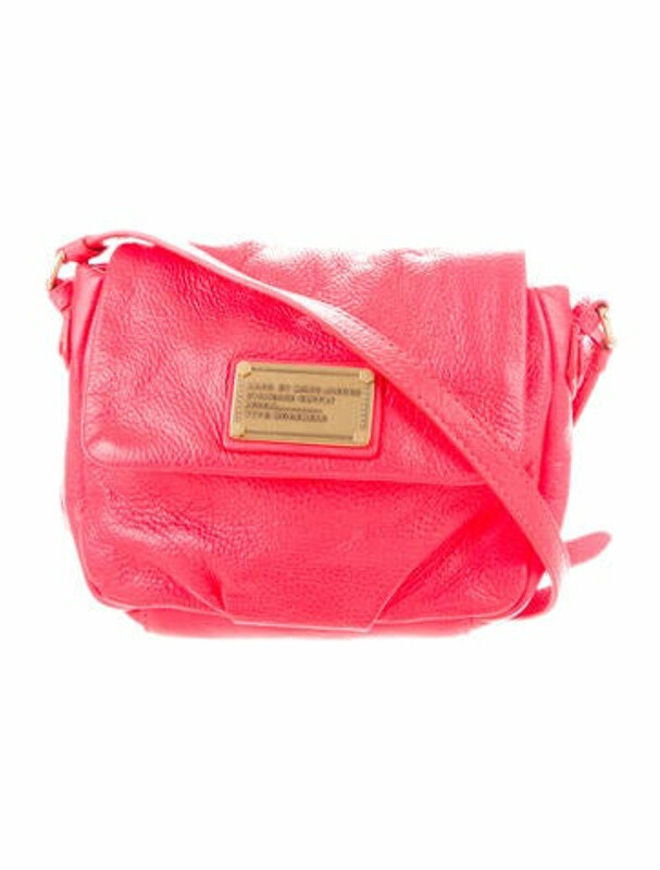 Marc Jacobs Leather Crossbody Bag Pink ShopStyle