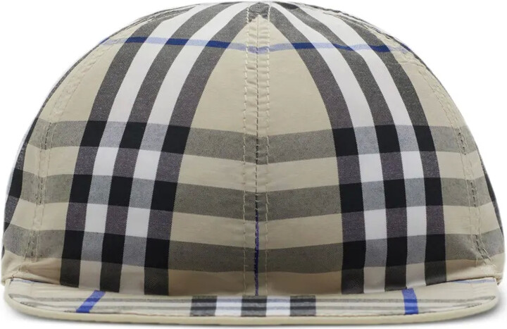 Burberry Children Check-Pattern Reversible Baseball Cap