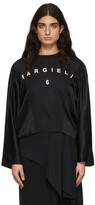 Thumbnail for your product : MM6 MAISON MARGIELA Black Cotton T-Shirt