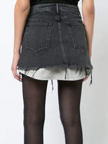 Thumbnail for your product : Alexander Wang Hi-Rise Denim Mini skirt