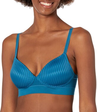 Hanes Ultimate Wireless Bra Full-Coverage No-Dig Bra Our Best T-Shirt Bra Convertible  Wirefree Bra with Foam Cups - ShopStyle