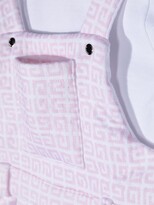 Thumbnail for your product : Givenchy Kids TEEN monogram-patterned flared dress