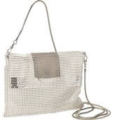 Thumbnail for your product : Whiting & Davis Whiting and Davis Graphic Mixed Mesh Crossbody