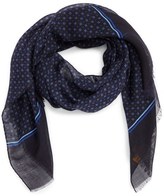 Thumbnail for your product : Hickey Freeman Men's Geometric Silk & Wool Scarf