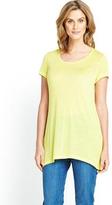 Thumbnail for your product : Savoir Twist Neck Dippy Hem Tunic